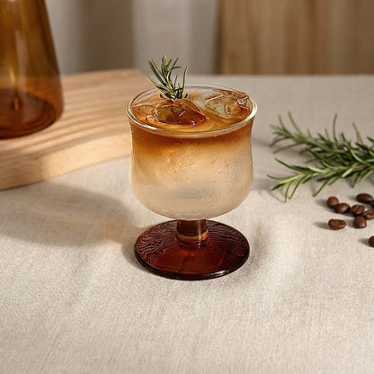 Vintage Short Stem Cocktail Glass