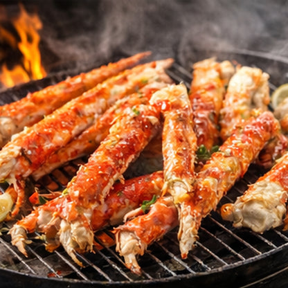 🔥 3LB Jumbo King Crab Legs Fully Cooked · Wild-Caught · High Meat Yield 🦀