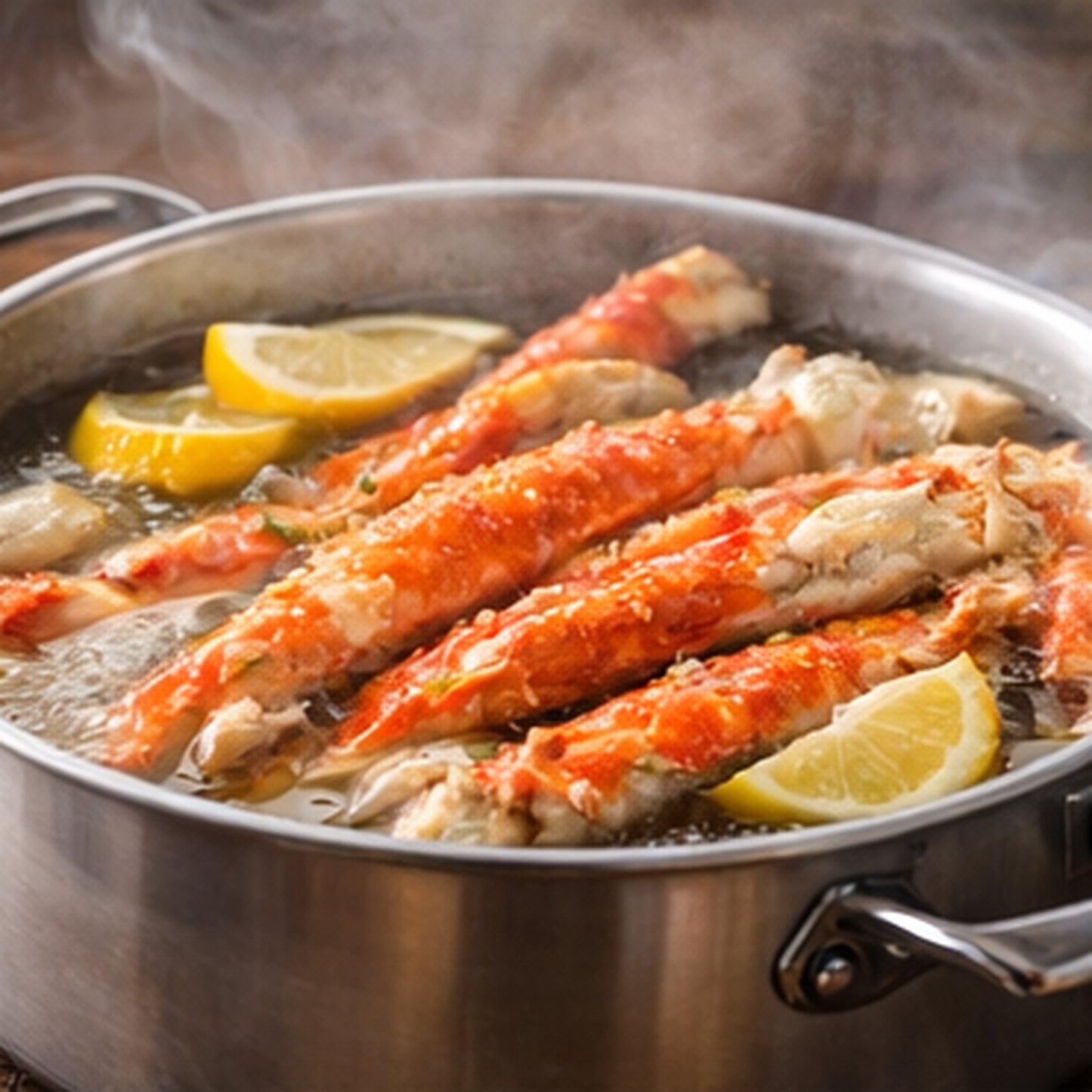 🔥 3LB Jumbo King Crab Legs Fully Cooked · Wild-Caught · High Meat Yield 🦀