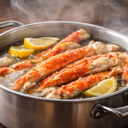 🔥 3LB Jumbo King Crab Legs Fully Cooked · Wild-Caught · High Meat Yield 🦀